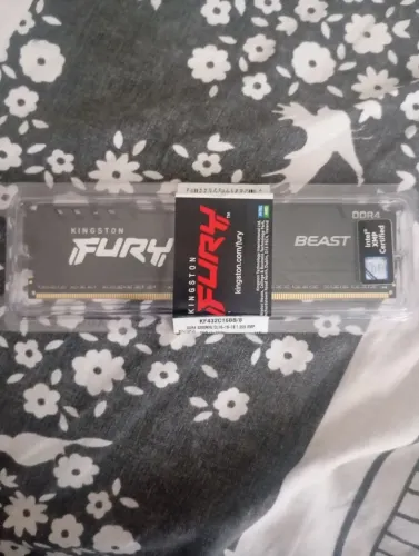 Memória Ram DDR4 Kingston Fury 8GB 3200MHz