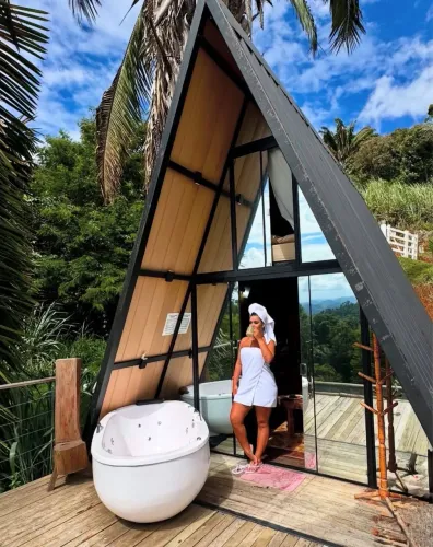 Chalé luxo nas montanhas capixaba