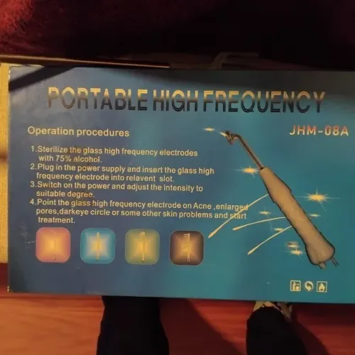 Aparelho portátil de alta frequência