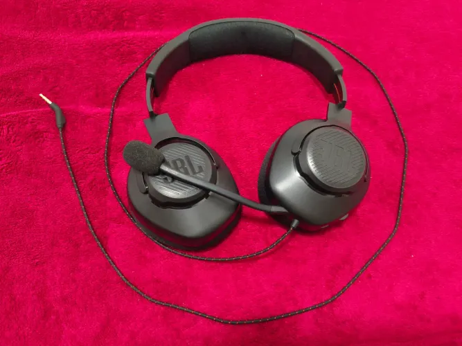 Headset Gamer Jbl Quantum 100 M2, Drivers De 40mm, Microfone, Preto
