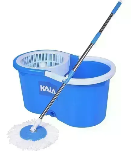 Esfregão Spin Mop com Balde Centrifugador 12 Litros Kala