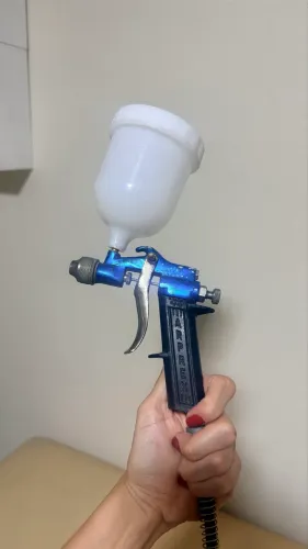 MÁQUINA DE BRONZEAMENTO A JATO