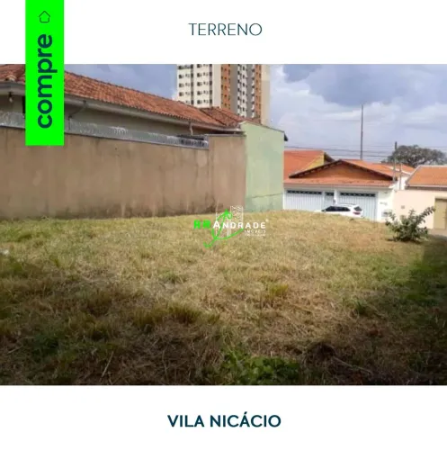 Terreno na Vila Nicácio