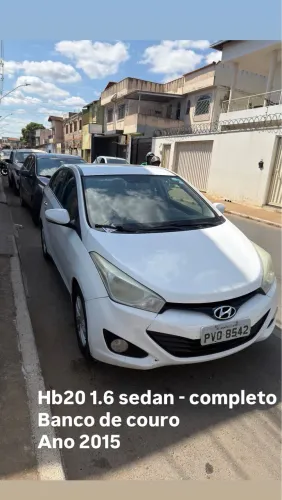 Hyundai HB20S Premium 1.6 Flex 16V Mec. 4P 2015