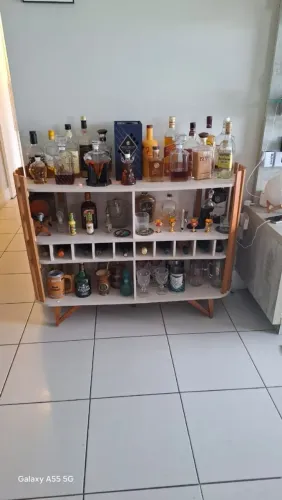 Bar para bebidas sala de estar