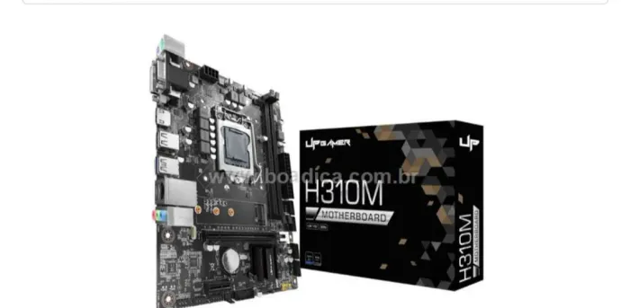 PLACA-MÃE H310M UP GAMER LGA 1151 | PRONTA ENTREGA 