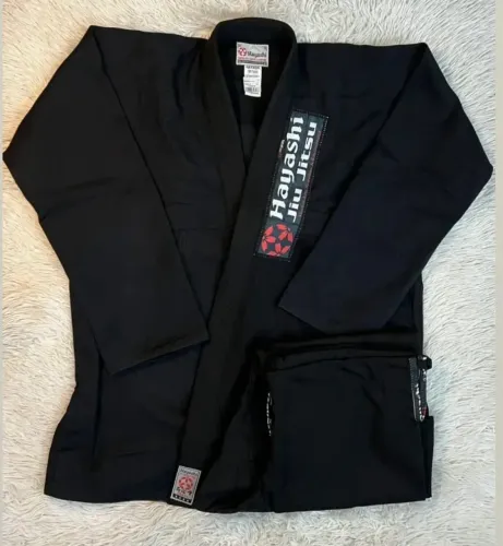 Kimono Trançado Grosso Hayashi com Faixa branca de brinde