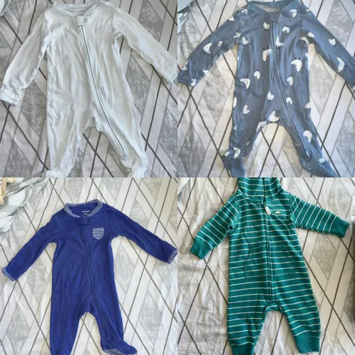 Combo com 60 peças de menino RN ao 6 meses