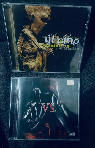 Kit/lote 2 CDs Nu Metal - Ill Niño (Revolution) + Trilha Freddy Vs Jason?