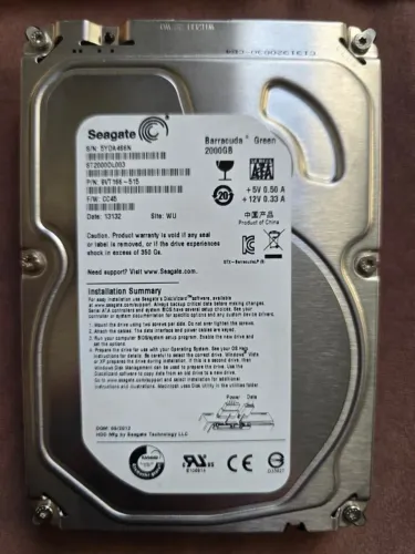 HD seagate 2TB (2000GB) para PC SATA