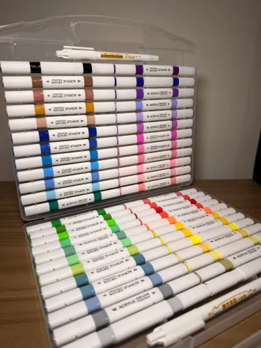 Maleta Artística de tinta acrílica - 48 cores