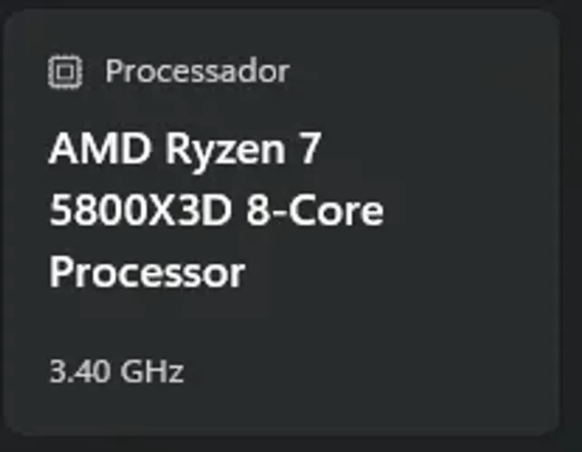 Ryzen 7 5800x3d estudo trocas