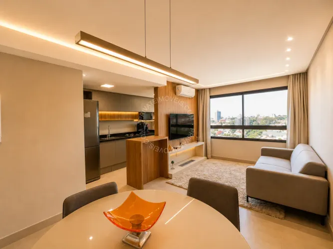 Apartamento mobiliado para alugar no Jardim Europa com 2 quartos (1 suíte)