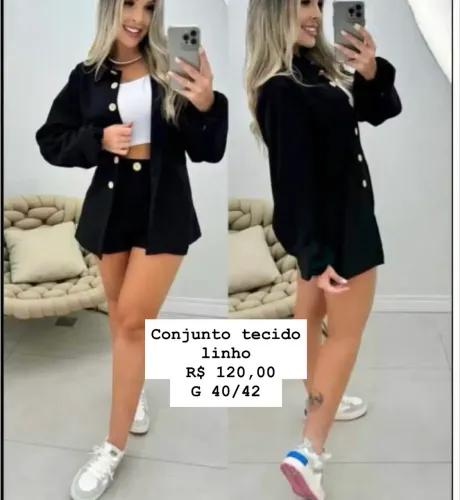 Conjunto no linho G 
