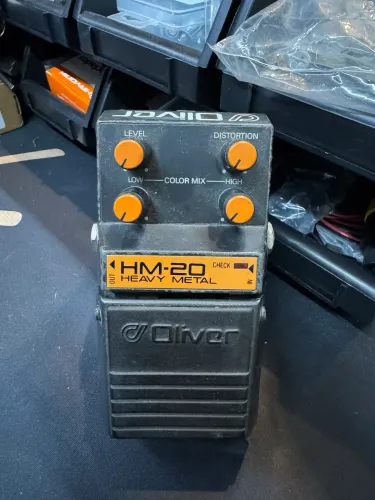 Pedal para Guitarra Oliver Heavy Metal HM-20 anos 90 usado 