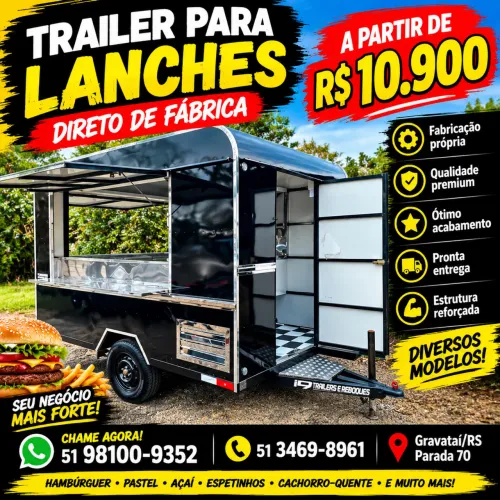 Trailer   Modelos diferenciados Apartir de R$10.900 emplacados