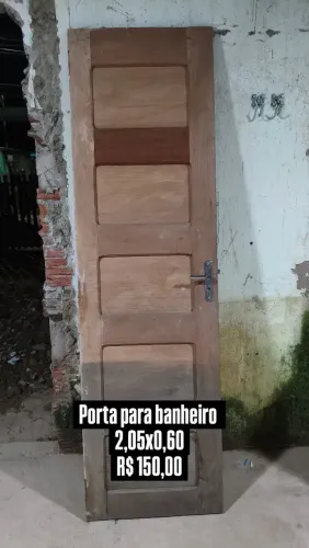 Porta pra banheiro