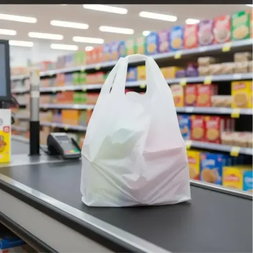 Sacolas Brancas Reforçadas - Pacote 5KG