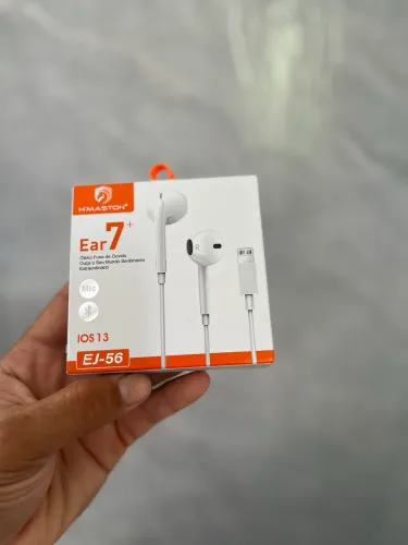 Fone de ouvido com fio iPhone - ENTREGAMOS A DOMICÍLIO 