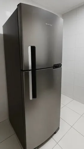GELADEIRA BRASTEMP INOX MODELO BRM44HKANA10