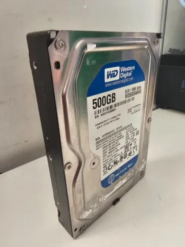 HD 500GB WD Caviar Blue 3.5" SATA 7200 RPM - P/ PC ou DVR