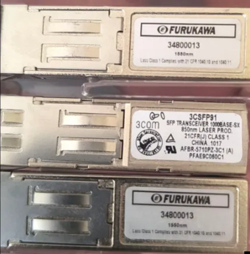 Mini-GBIC SFF Plugable 3com, Furukawa e Finisar