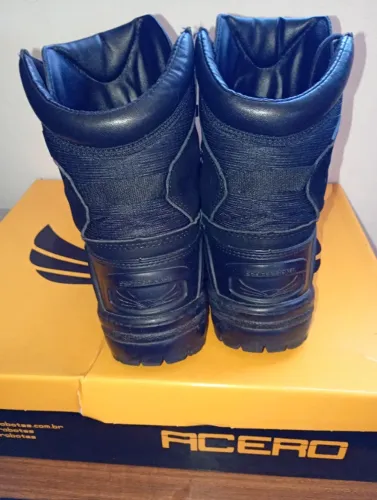 Bota coturno Acero