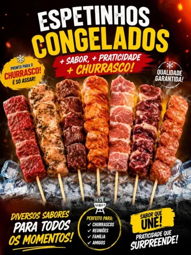 Churrasco no espeto