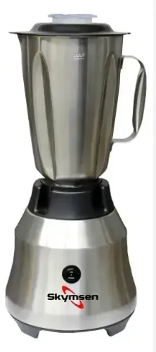 Liquidificador Industrial Skymsen Inox Alta Rotação 800W - Copo Resistente (1,5L)