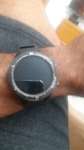 Relógio inteligente tecnos conect muito conservado e excelente 