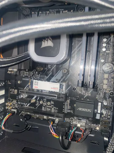 Placa mãe aorus b550