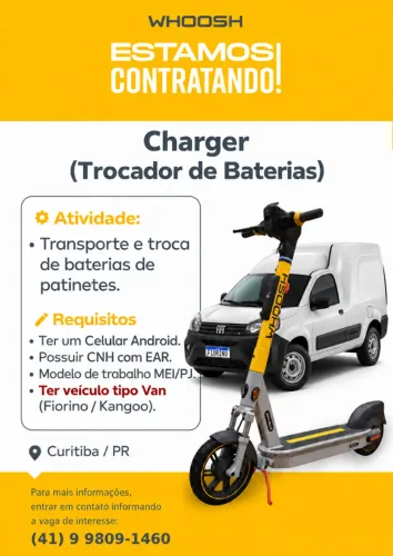 Charger ( Trocador de Baterias de Patinetes )