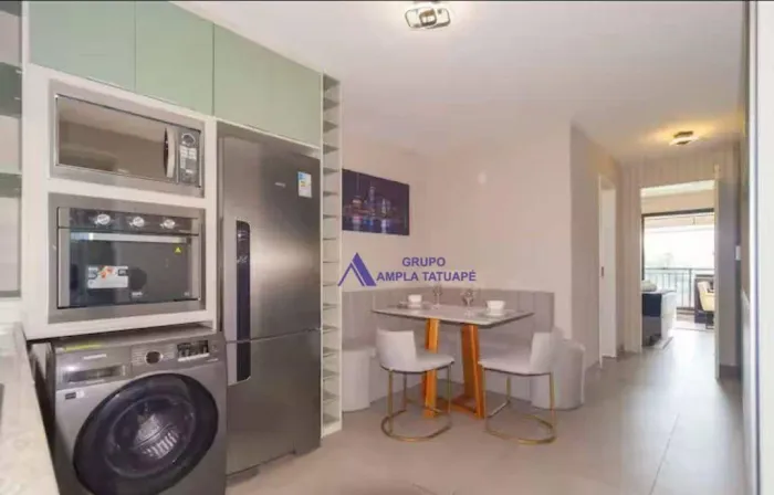 Apartamento com 1 dormitório à venda, 42 m² por R$ 665.000,00 - Brooklin - São Paulo/SP