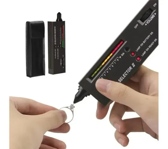 Caneta Testadora De Diamante Profissional Detector Pedras Preciosas Alta Precisão