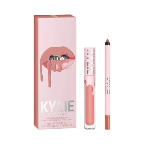 Kit Batom e Lápis Kilye Jenner Lip Kit 808