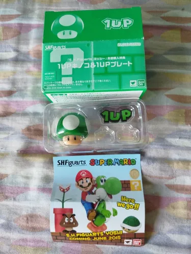 Cogumelo de 1UP Super Mario Figuarts 