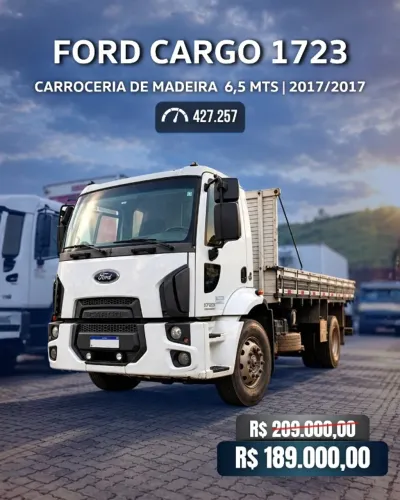 FORD/CARGO 1723 B - CARROCERIA
