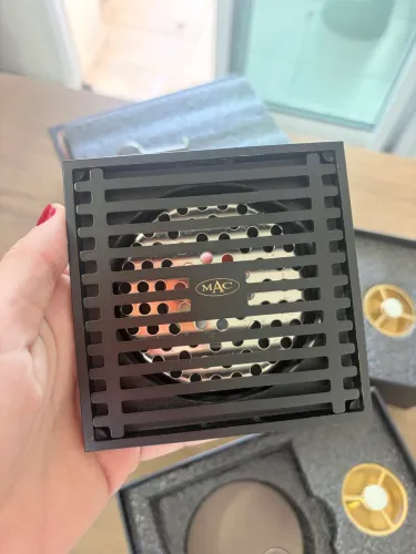2 Ralos MAC Metais Vintage 10x10 Preto Fosco - Nunca Usados