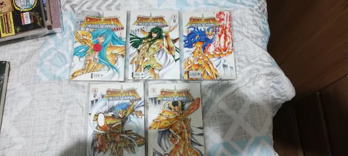 Cavaleiros do Zodíaco Lost Canvas Gaiden 1 ao 5