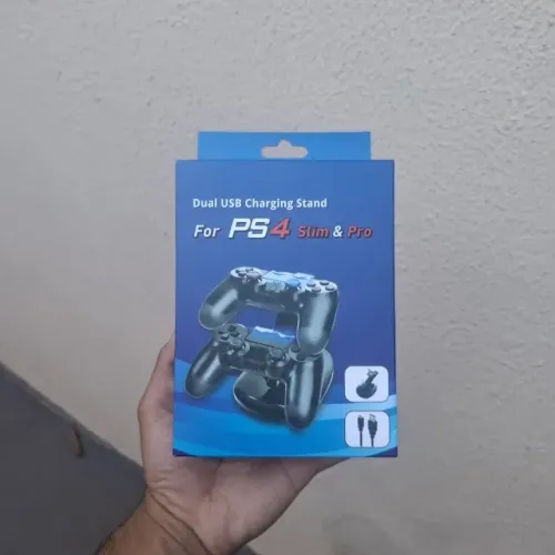 Suporte Carregador Duplo para Controles