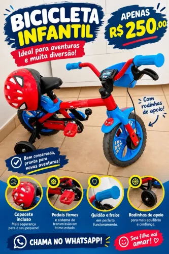 Vendo bicicleta infantil
