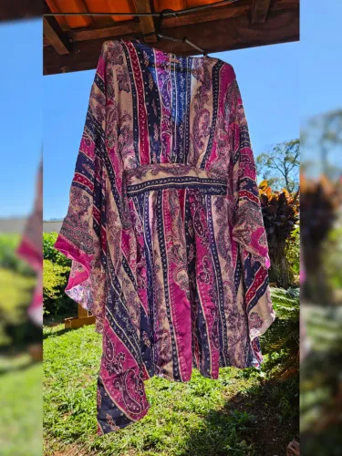 Vestido kaftan mofficer paisley P
