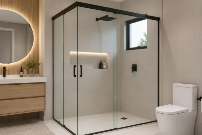Box em L com kit Elegance