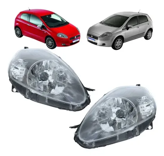 Par Farol Fiat Punto 2007 2008 2009 2010 2011 2012 Novo Ambos Lados