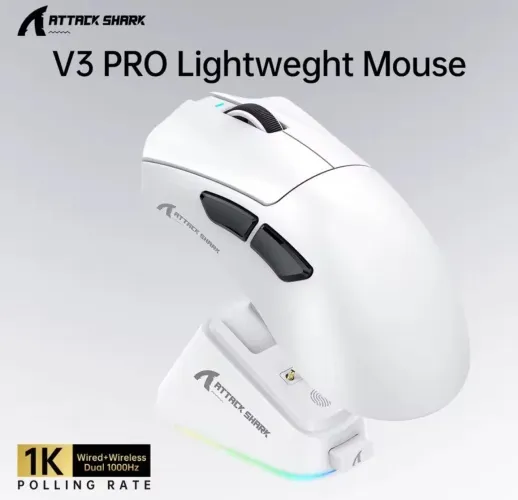 Attack shark v3 pro Mouse Gamer Attack Shark V3 Pro Wireless