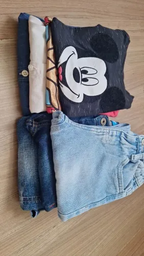 Lote roupas de menino 