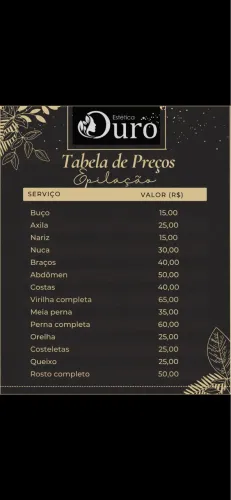 Depilação 