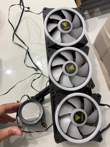 Kit PC Aorus Z370 + i7-8700K + Water Cooler Gamdias 360mm