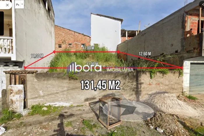 TERRENO | 131,45 m² | BAIRRO DA CONCEIÇÃO | ITABUNA-BA | R$ 130.000,00