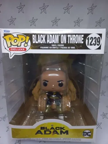 FUNKO POP ORIGINAL BLACK ADAM ON THRONE / BLACK ADAM / N1239